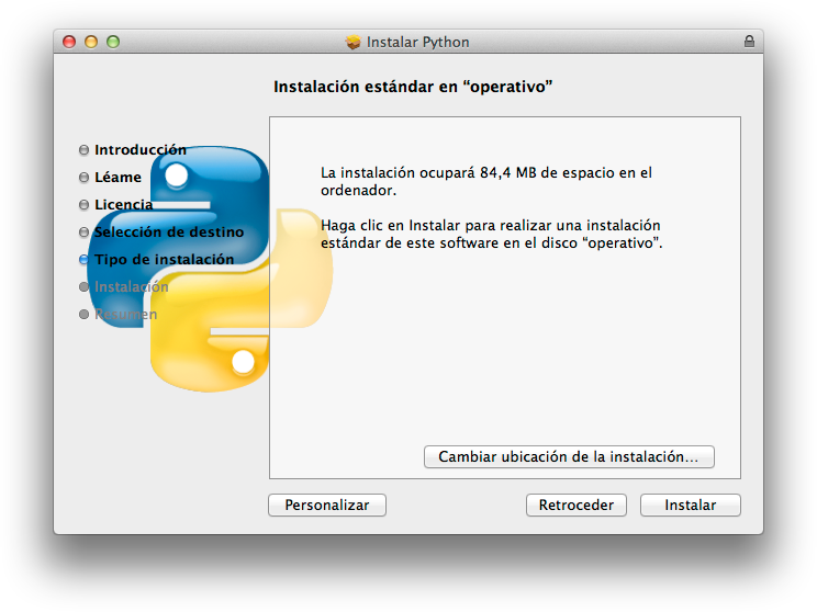Python MAC elegir carpeta