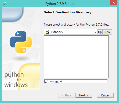 Python instalar Windows elegir carpeta