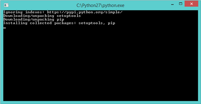 Python instalar Windows consola