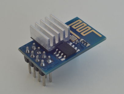 módulo WiFI ESP8266 con radiador