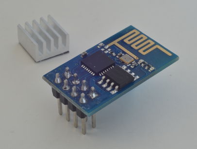 módulo WiFI ESP8266 sin radiador