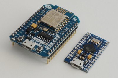 Comparación entre la placa de desarrollo NodeMCU basada en ESP8266 y una placa Arduino