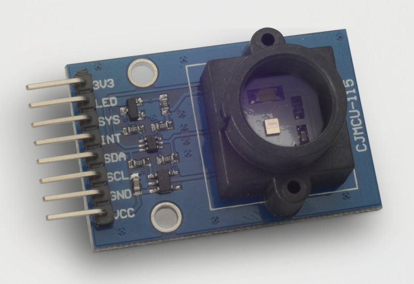 Módulo sensor de color I2C TCS3414 con tapa