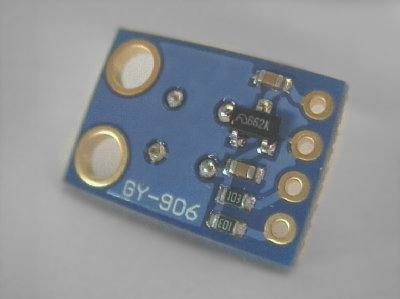 Circuito de aplicación del termómetro de infrarrojos MLX90614 I2C SMBus 662K regulador de voltaje 5V 3V3