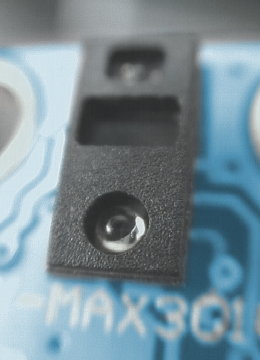 MAX30100 oxímetro de pulso y sensor de latido de corazón con comunicaciones I2C para wearables de salud 3