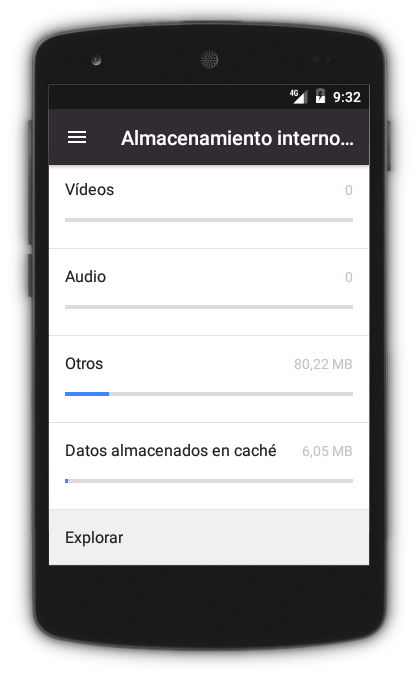 Processing Android APK aplicación instalar explorar
