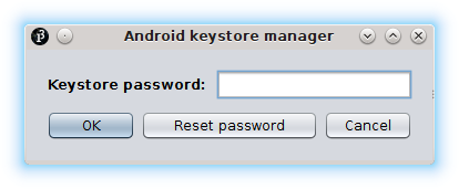 Processing Android keystore manager clave depósito