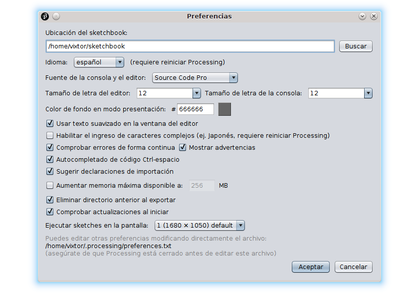 Processing Preferencias Upload to Pi preferences.txt