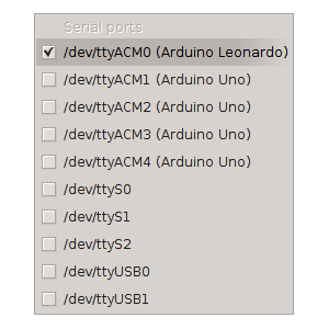 ¿Cómo establecer un nombre fijo para la conexión serie del puerto USB de Arduino?