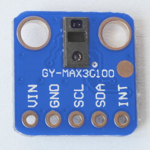 MAX30100 sensor de latido de corazón (oxímetro de pulso) con bus I2C para wearables de salud